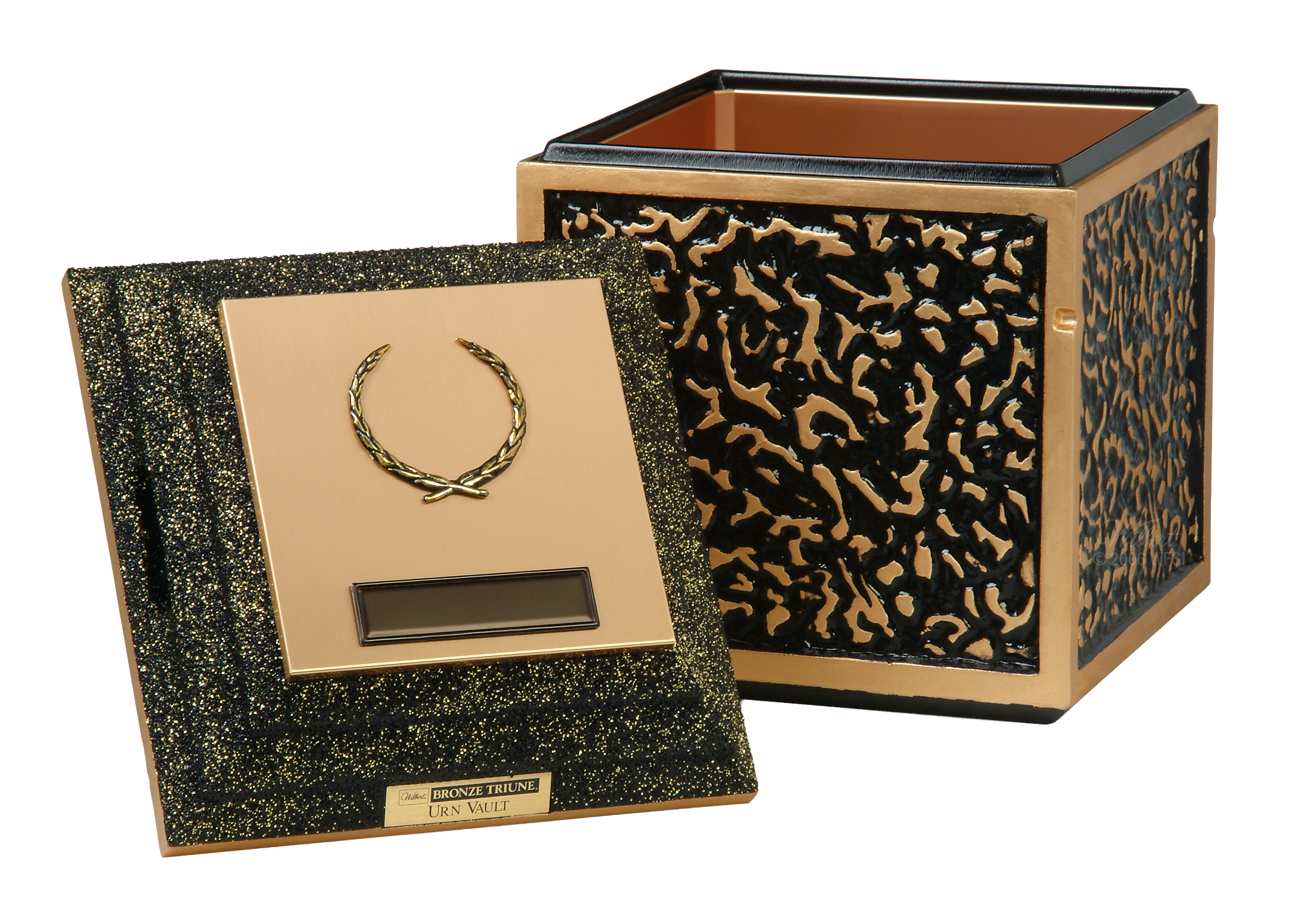 Ultimate Bronze Triune Urn Vault